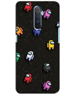 Чехол для Realme X2 Pro с картинкой «Космический паттерн Among Us» Чехол для Realme X2 Pro с картинкой «Космический паттерн Among Us»