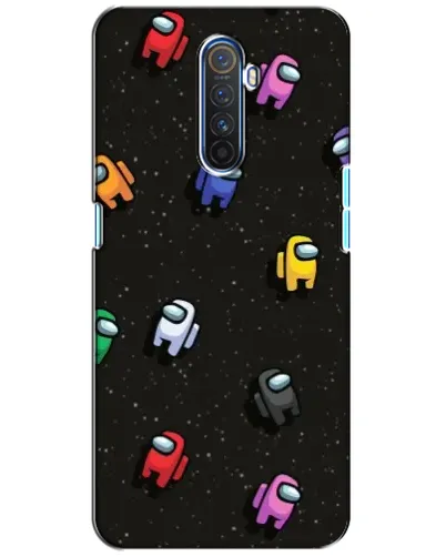 Чехол для Realme X2 Pro с картинкой «Космический паттерн Among Us»