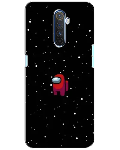 Чехол для Realme X2 Pro с картинкой «Красный Among Us»