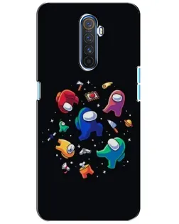 Чехол для Realme X2 Pro с картинкой «Among Us космос»
