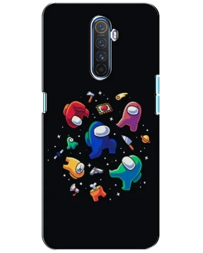 Чехол для Realme X2 Pro с картинкой «Among Us космос»