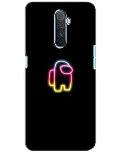 Чехол для Realme X2 Pro с картинкой «Among Us градиент»