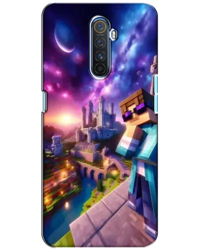 Чехол для Realme X2 Pro с картинкой «Стив и космос»