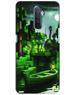 Чехол для Realme X2 Pro с картинкой «Minecraft лесной пейзаж» Чехол для Realme X2 Pro с картинкой «Minecraft лесной пейзаж»