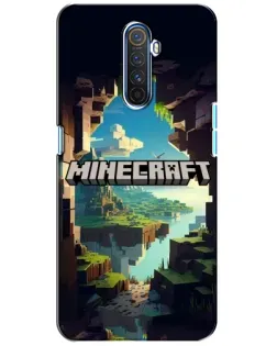 Чехол для Realme X2 Pro с картинкой «Пещера Майнкрафт» Чехол для Realme X2 Pro с картинкой «Пещера Майнкрафт»