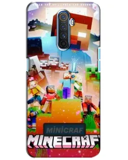 Чехол для Realme X2 Pro с картинкой «Minecraft герои игры» Чехол для Realme X2 Pro с картинкой «Minecraft герои игры»