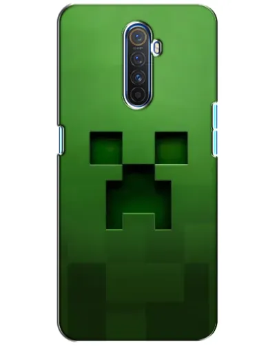 Чехол для Realme X2 Pro с картинкой «Крипер микро-дизайн»