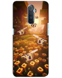 Чехол для Realme X2 Pro с картинкой «Поле подсолнухов»