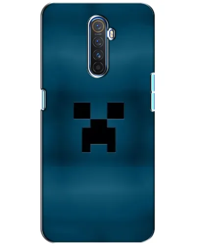 Чехол для Realme X2 Pro с картинкой «Крипер текстура»
