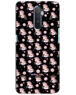 Чехол для Realme X2 Pro с картинкой «Magic Unicorn паттерн»