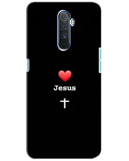 Чехол для Realme X2 Pro с картинкой «Сердце - Jesus» Чехол для Realme X2 Pro с картинкой «Сердце - Jesus»