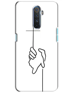 Чехол для Realme X2 Pro с картинкой «Рука держит» Чехол для Realme X2 Pro с картинкой «Рука держит»