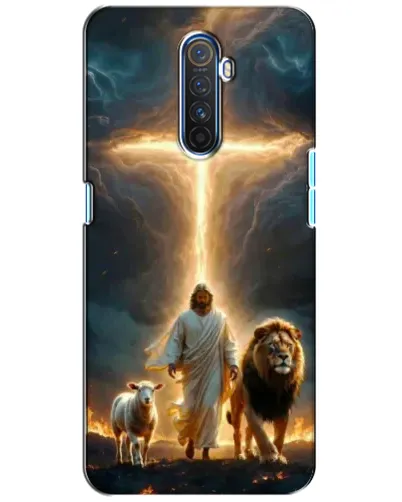Чехол для Realme X2 Pro с картинкой «Лев Иуды и Свет»