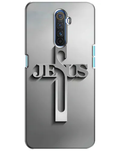 Чехол для Realme X2 Pro с картинкой «Металлический крест Jesus» Чехол для Realme X2 Pro с картинкой «Металлический крест Jesus»