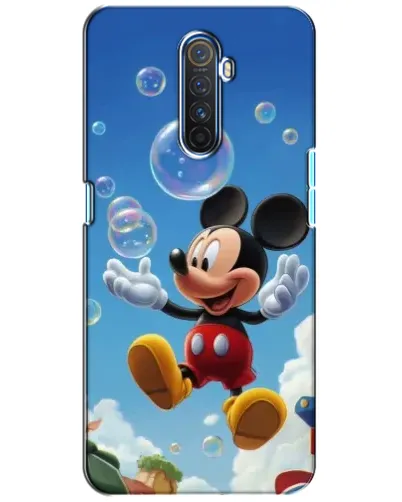 Чехол для Realme X2 Pro с картинкой «Mickey и мыльные пузыри»