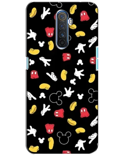 Чехол для Realme X2 Pro с картинкой «Графический принт лапок»