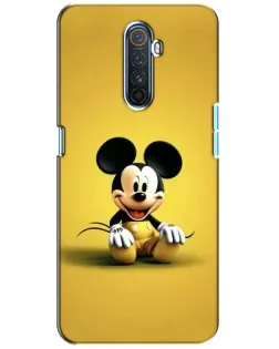 Чехол для Realme X2 Pro с картинкой «Микки на желтом»