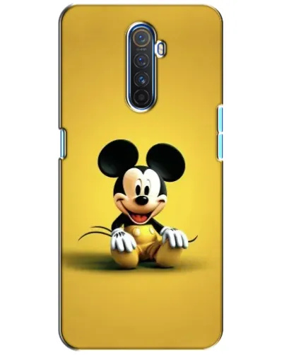 Чехол для Realme X2 Pro с картинкой «Микки на желтом»