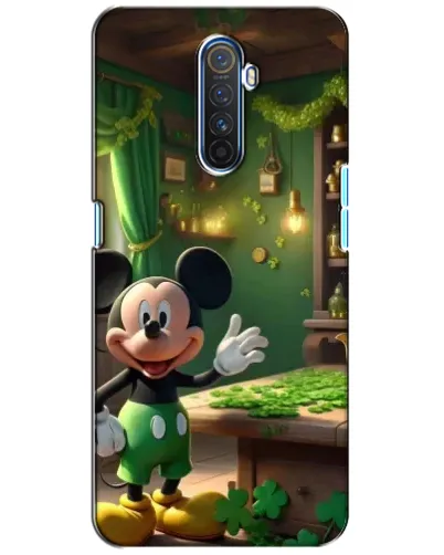 Чехол для Realme X2 Pro с картинкой «Микки в мастерской»