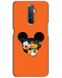 Чехол для Realme X2 Pro с картинкой «Сердце Микки Минни»
