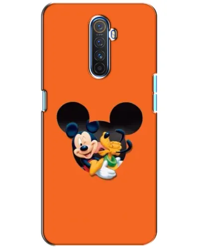Чехол для Realme X2 Pro с картинкой «Сердце Микки Минни»