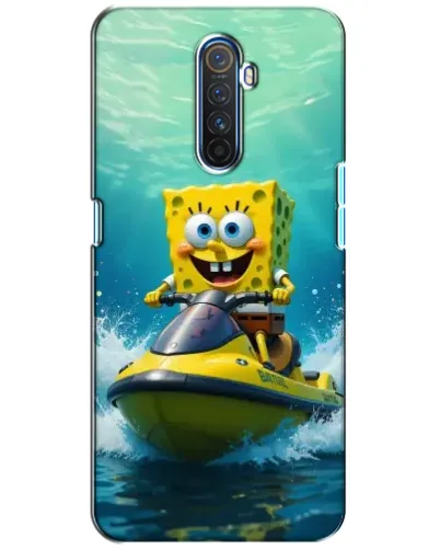 Чехол для Realme X2 Pro с картинкой «Спанч Боб на гидроцикле» Чехол для Realme X2 Pro с картинкой «Спанч Боб на гидроцикле»