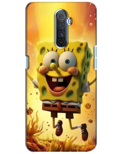 Чехол для Realme X2 Pro с картинкой «Губка Боб прыгает» Чехол для Realme X2 Pro с картинкой «Губка Боб прыгает»