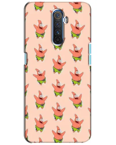 Чехол для Realme X2 Pro с картинкой «Патрик Стар паттерн» Чехол для Realme X2 Pro с картинкой «Патрик Стар паттерн»