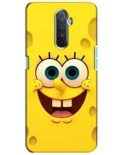 Чехол для Realme X2 Pro с картинкой «Губка Боб улыбка»