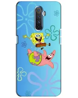 Чехол для Realme X2 Pro с картинкой «Спанч Боб и Патрик»