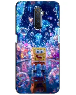 Чехол для Realme X2 Pro с картинкой «Неоновый океан»
