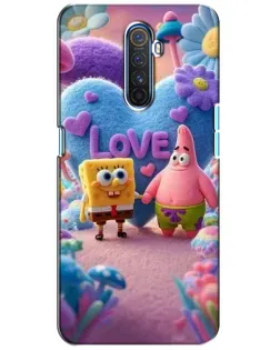 Чехол для Realme X2 Pro с картинкой «Губка Боб Патрик»