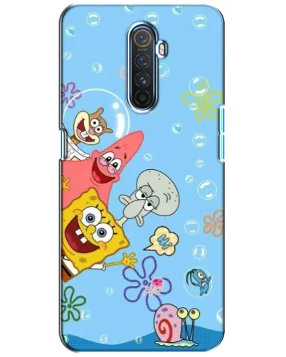 Чехол для Realme X2 Pro с картинкой «Веселые пузырьки» Чехол для Realme X2 Pro с картинкой «Веселые пузырьки»