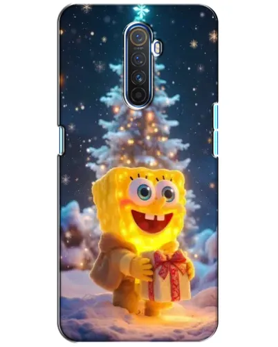Чехол для Realme X2 Pro с картинкой «Рождественский Спанч Боб» Чехол для Realme X2 Pro с картинкой «Рождественский Спанч Боб»