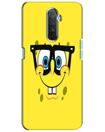 Чехол для Realme X2 Pro с картинкой «Минималистичный Спанч Боб» Чехол для Realme X2 Pro с картинкой «Минималистичный Спанч Боб»