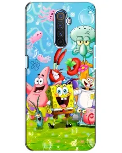 Чехол для Realme X2 Pro с картинкой «Губка Боб и друзья» Чехол для Realme X2 Pro с картинкой «Губка Боб и друзья»