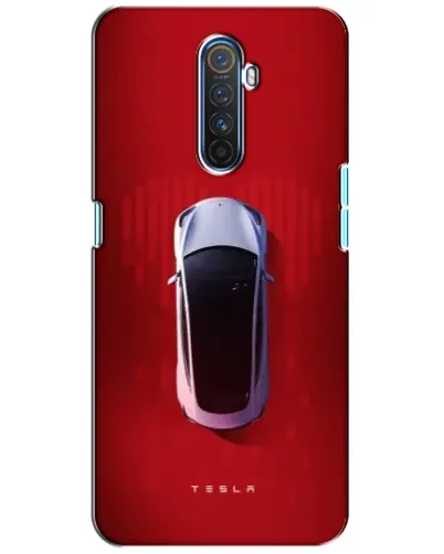 Чехол для Realme X2 Pro с картинкой «Tesla Top View»