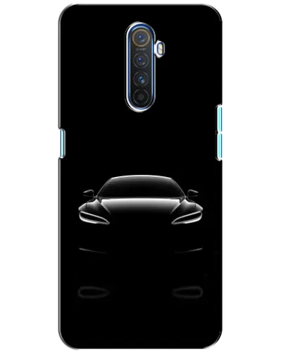 Чехол для Realme X2 Pro с картинкой «Силуэт Tesla Night»