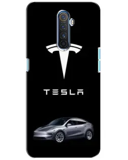 Чехол для Realme X2 Pro с картинкой «Tesla Model Y»