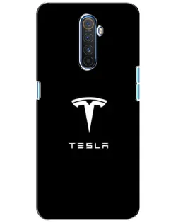 Чехол для Realme X2 Pro с картинкой «Tesla White Logo»