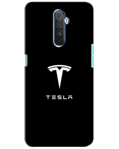 Чехол для Realme X2 Pro с картинкой «Tesla White Logo»