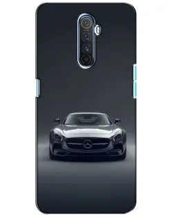 Чехол для Realme X2 Pro с картинкой «Mercedes на черном»