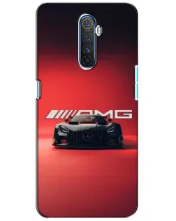 Чехол для Realme X2 Pro с картинкой «Mercedes AMG — красная линия»