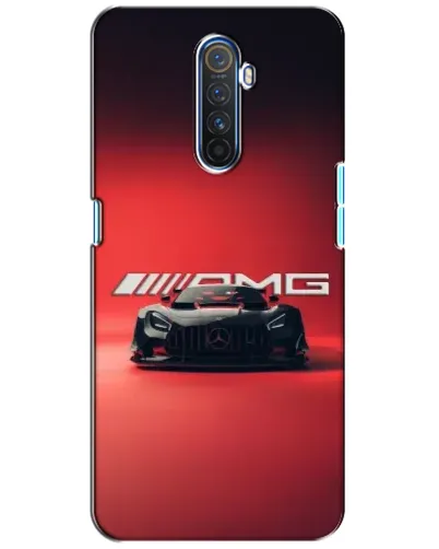 Чехол для Realme X2 Pro с картинкой «Mercedes AMG — красная линия»
