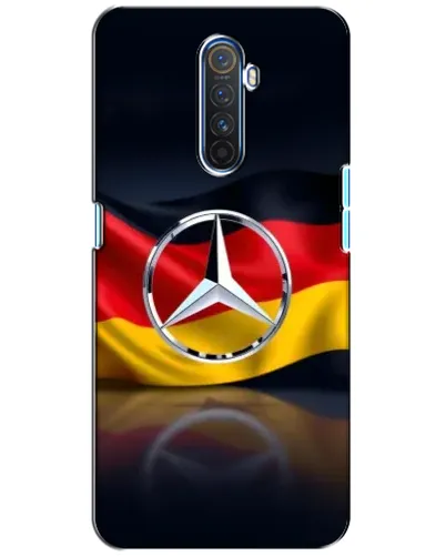 Чехол для Realme X2 Pro с картинкой «Mercedes — флаг Германии»