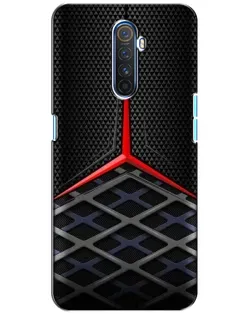 Чехол для Realme X2 Pro с картинкой «Mercedes Carbon Grid»