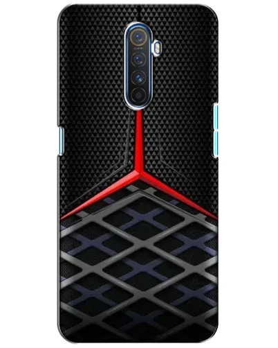 Чехол для Realme X2 Pro с картинкой «Mercedes Carbon Grid»