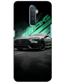 Чехол для Realme X2 Pro с картинкой «Темный Mercedes AMG»
