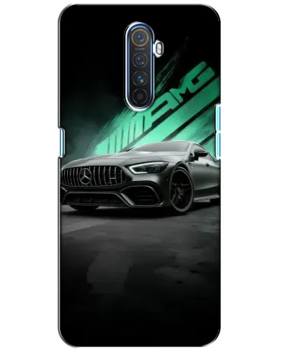 Чехол для Realme X2 Pro с картинкой «Темный Mercedes AMG»
