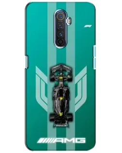 Чехол для Realme X2 Pro с картинкой «Mercedes AMG Petronas»